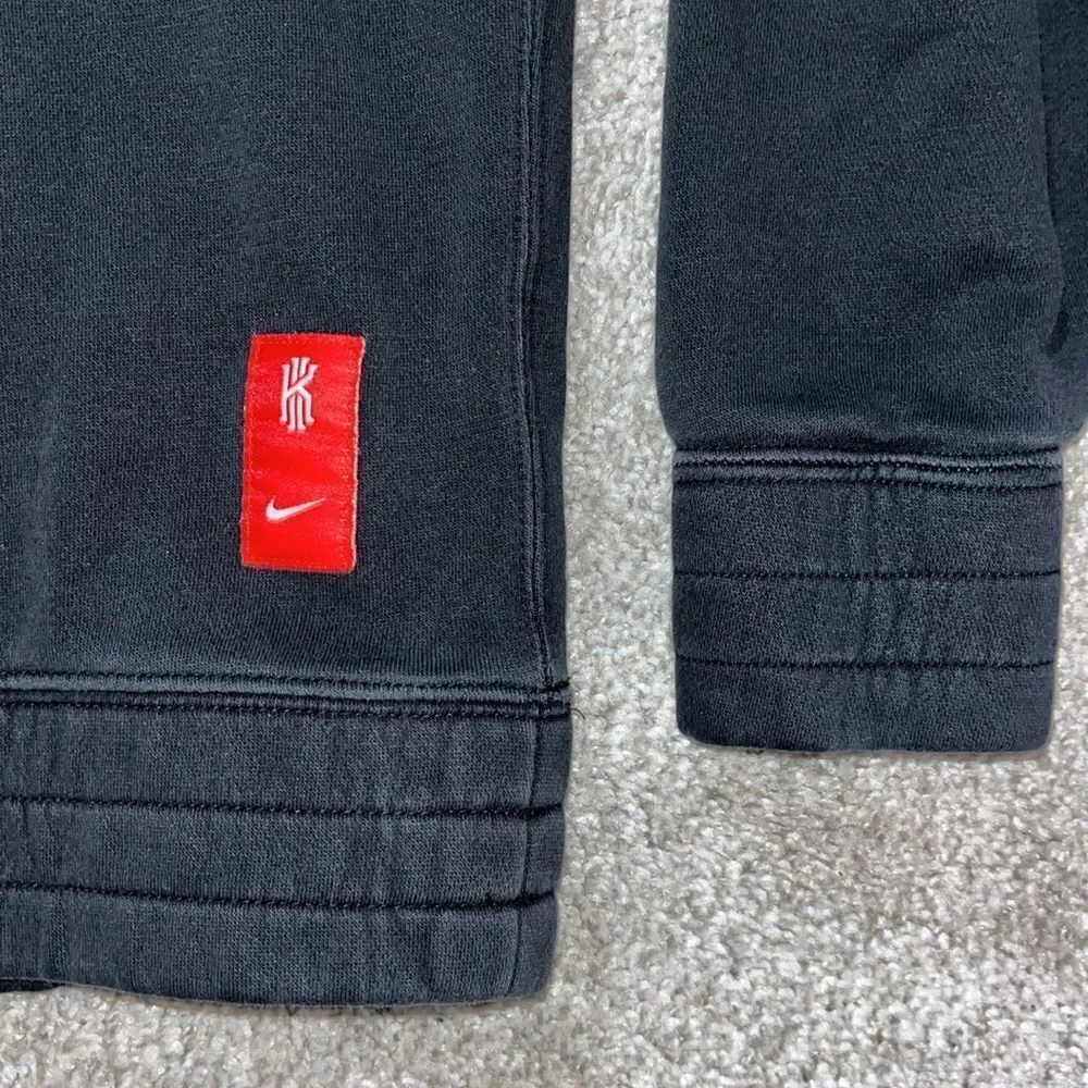 Nike Coach K Academy Basketball Kyrie Irving Hooded Hoodie Sweatshirt Black M
